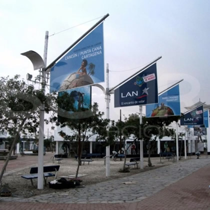 FABRICACION DE ESTRUCTURAS PUBLICITARIAS